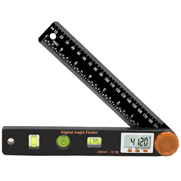 4in1 Digital Angle Finder Ruler LED Digital Protractor With Spirit Level