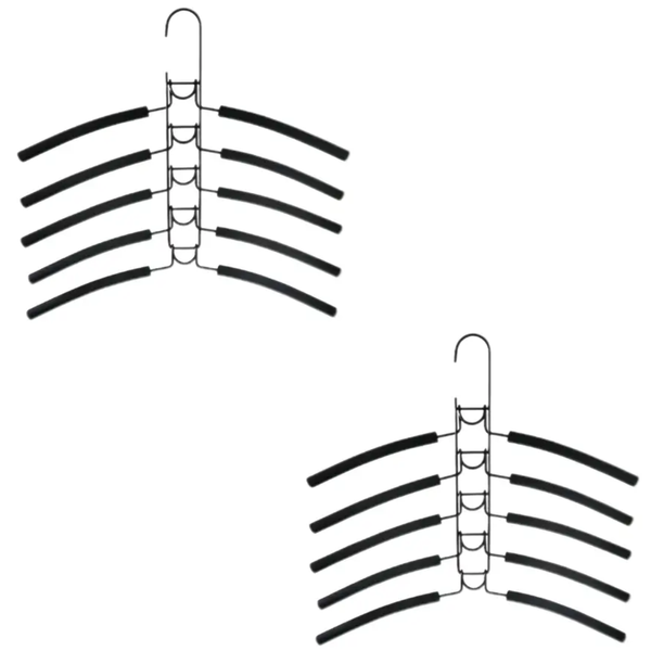 5 Tier Magic Space Savere Hangers - 2 Pack
