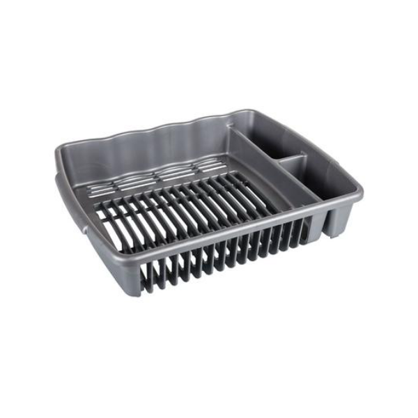 SD Homeware- Grey Dish Drainer x1