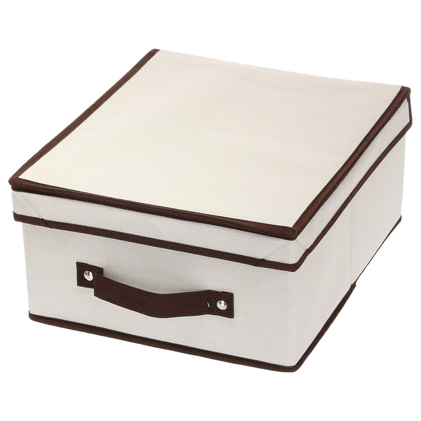 Stackable Storage Box Organizer - Beige