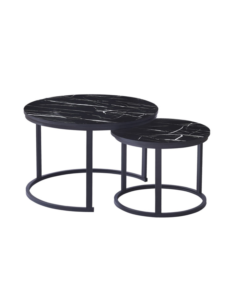 Decorum and Co - Luna Nesting Coffee Table Set