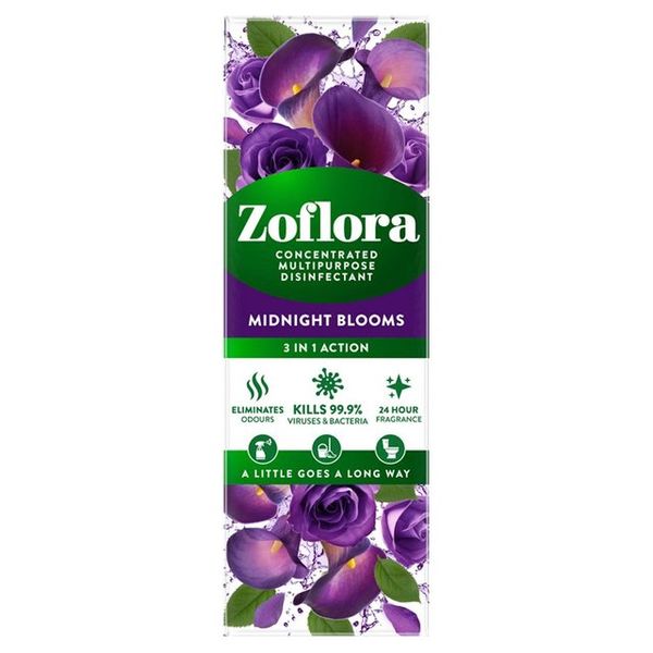 Zoflora Concentrated Disinfectant Midnight Blooms - 500ml