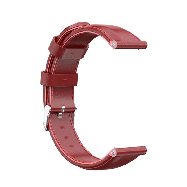 FocusFit Garmin Vivoactive 3 Vivomove 3 20mm QuickRelease Leather Strap