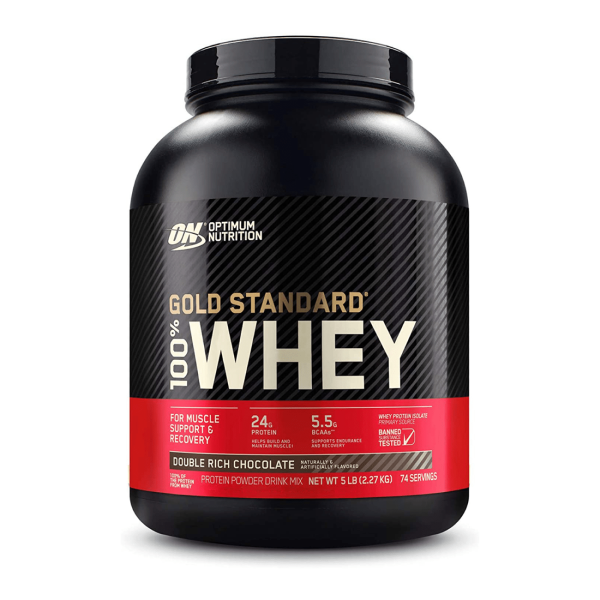 Optimum Nutrition Gold Standard 100% Whey 2.27kg - Double Rich Chocolate