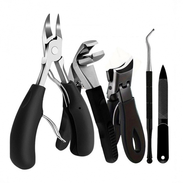 Bestby- 5 Ingrown Toenail Clipper Nipper Nail File Foot Manicure Set