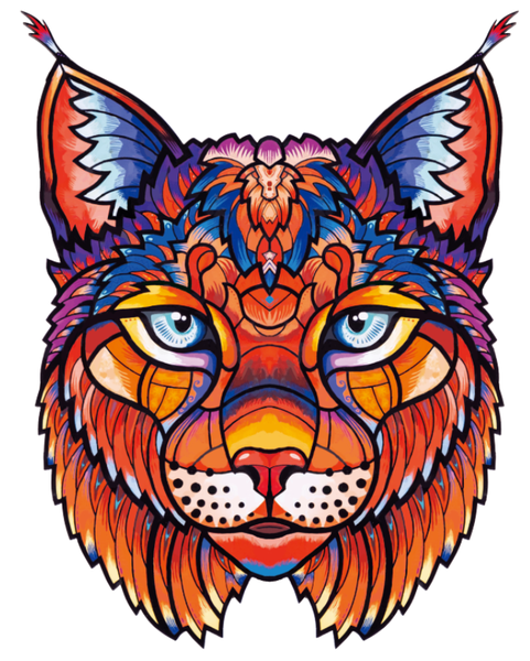 Puzzle Wooden Lynx-A3 - 172 pieces