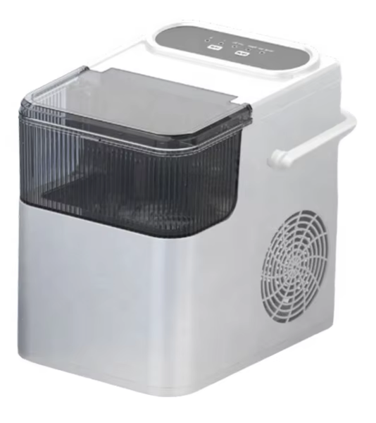 White-Black Ice Maker Counter Top Ice Maker 12kg/24H 9Bullets in 6-8Minutes