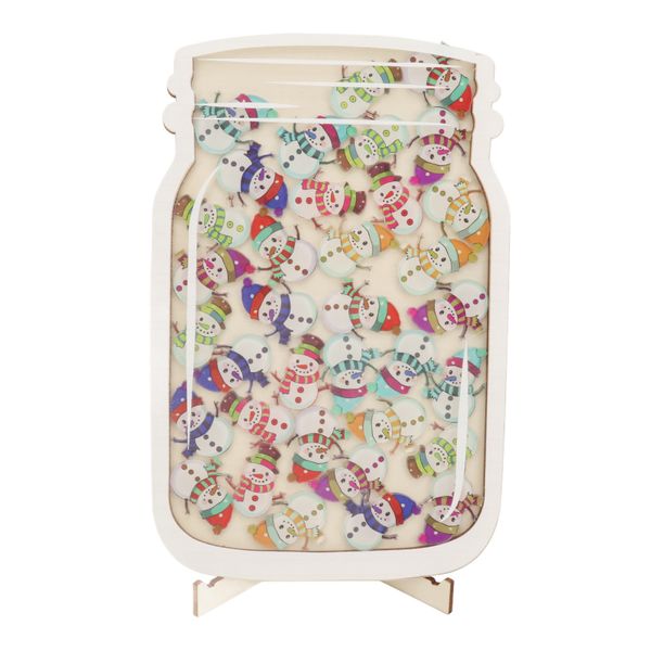 Reward Jar Lightweight Portable Classroom Home Snowman Design