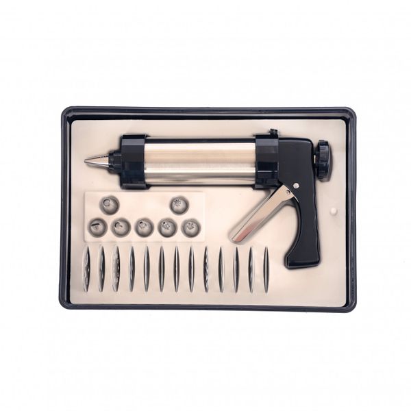 Frosted - Deluxe Biscuit Press &amp; Icing Gun Set