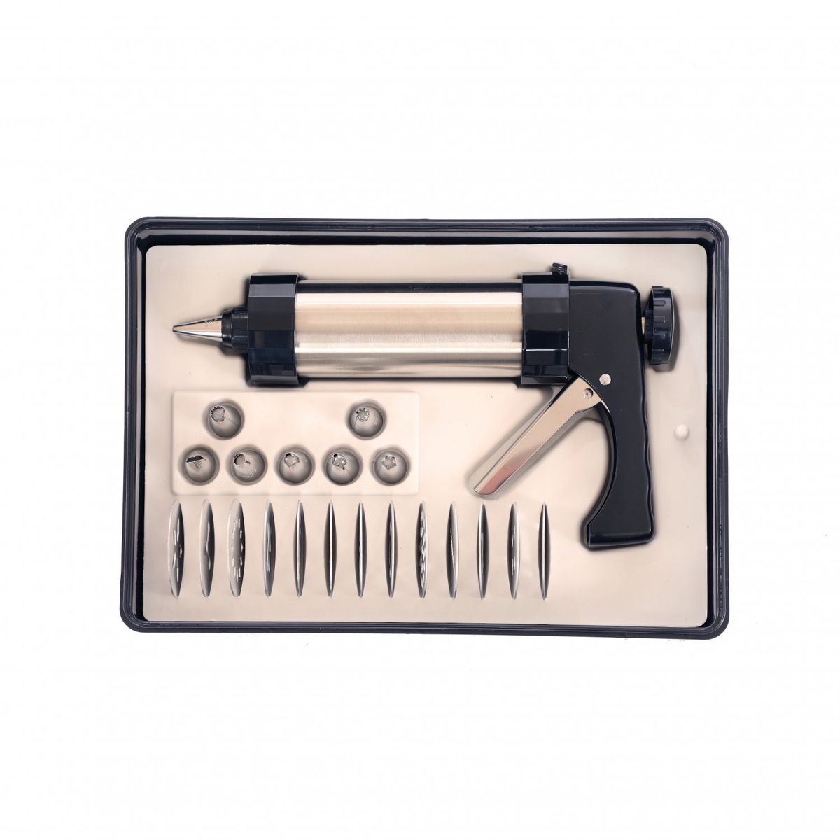 Frosted Deluxe Biscuit Press & Icing Gun Set Shop Today. Get it Tomorrow!