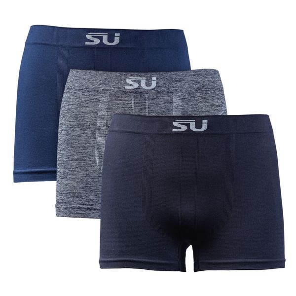 Seamfree Underwear - Seamless Boxer Underwear for Men, Trunks - 3 Pack