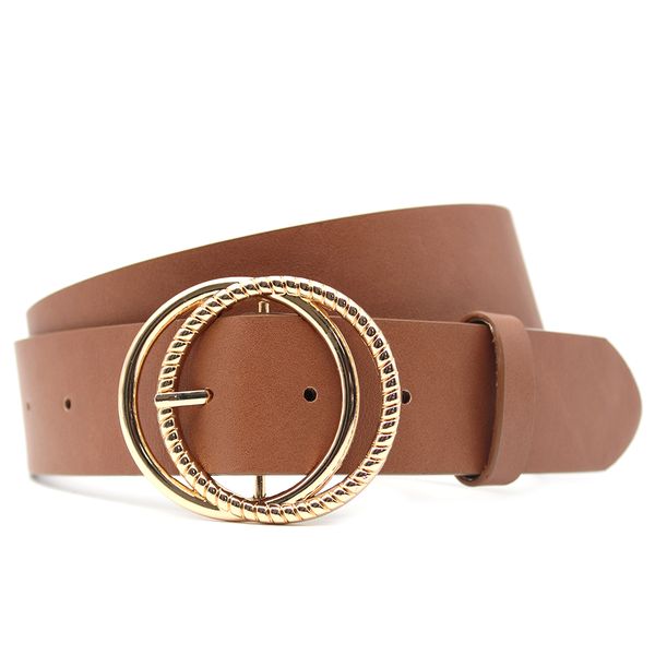 ELLE Giselle Double Loop Buckle Belt