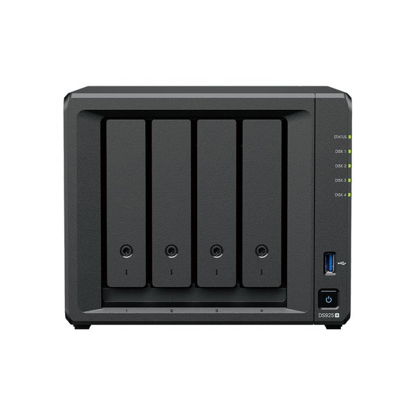 Synology DS925+ 4 Bay NAS AMD Ryzen V1500B 4C CPU 4GB DDR4