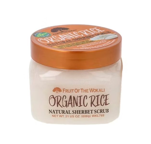Organic Rice Natural Sherbet Scrub - 600g