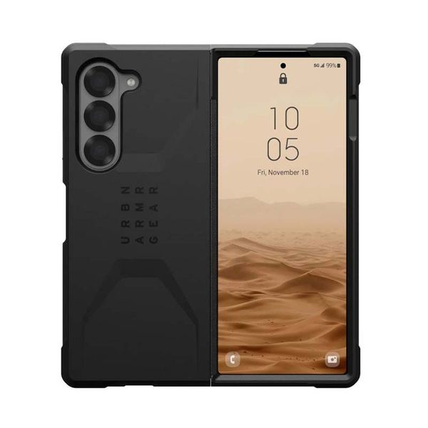 UAG Samsung Galaxy Fold6 Civilian Case - Black