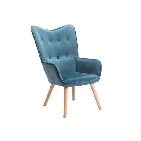 Velvet Chair Foam Assembly Required