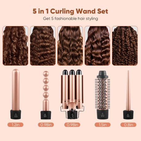 5 in one curling iron hotsell