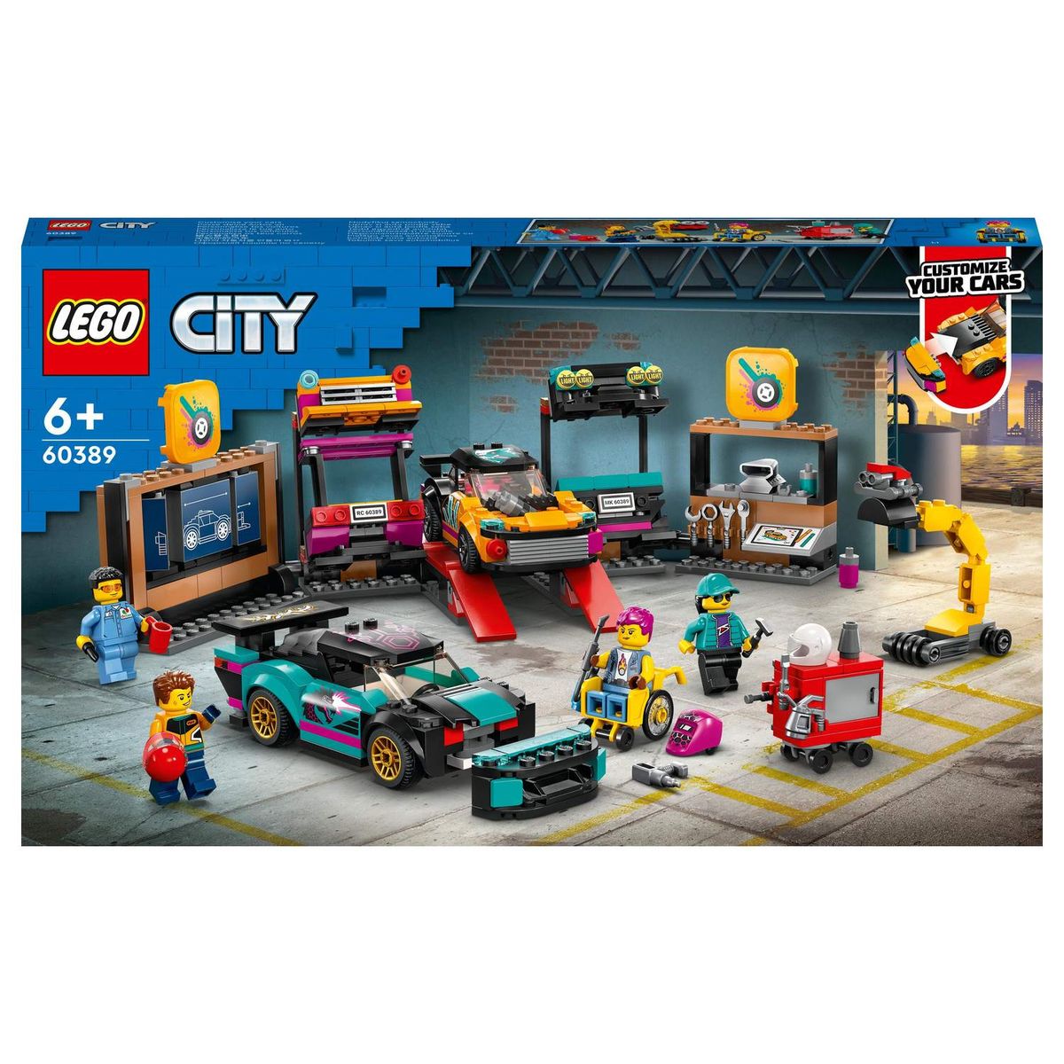 LEGO® City Custom Car Garage 60389 Building Toy Set (507 Pieces) | Shop ...