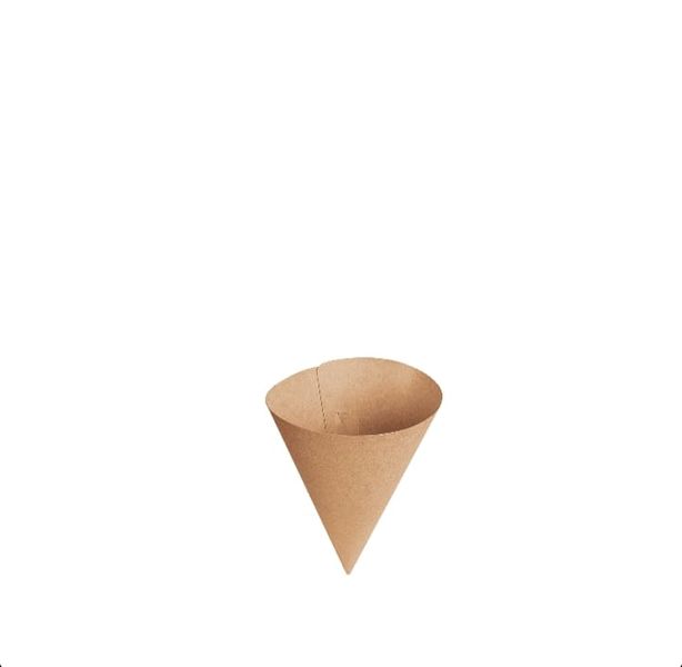 Kraft Chip Cone Medium pack of 20