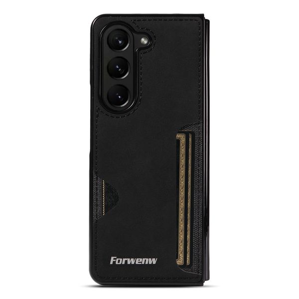 Anti-Drop Protective Leather Case Compatible with Samsung Galaxy Z Fold 5