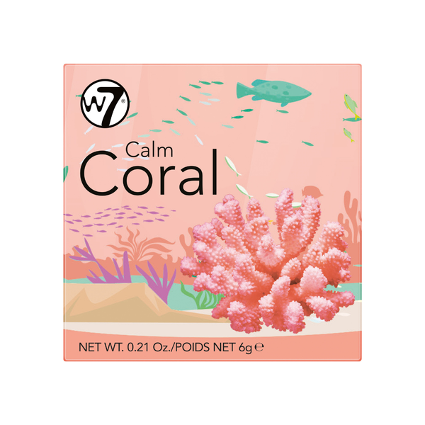 W7 Calm Coral Blusher