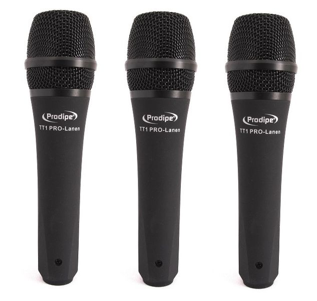 Prodipe TT1 -Pro Lanen Dynamic Mic - 3 Pack