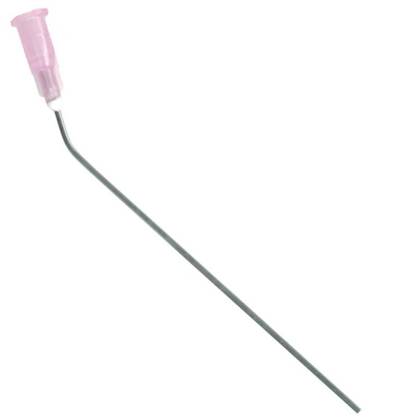 Suction Tip Metal French Guard Size 18 Pink