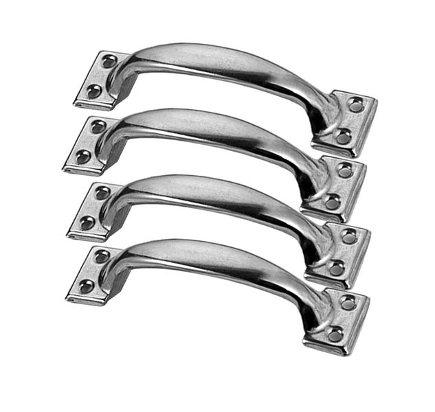 4PCs Door Stainless Steel Handle Gate Set for Cabinet, Drawer &amp; Door