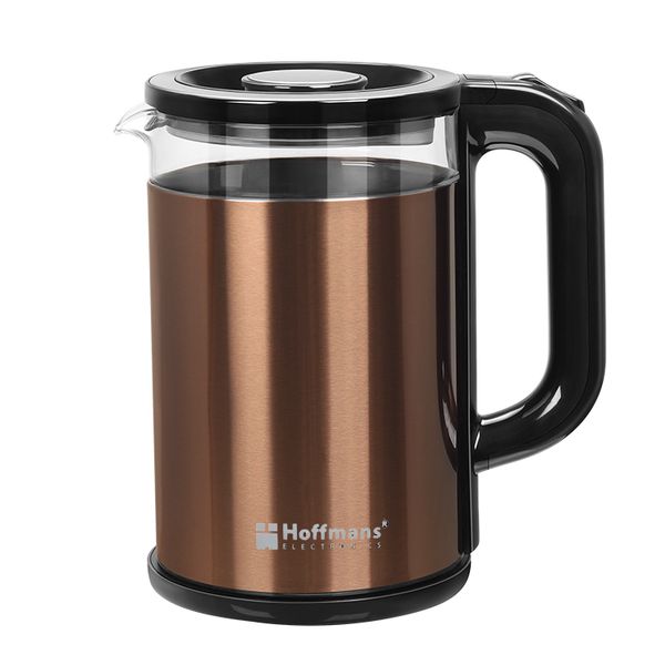 Hoffmans 2.2L Encased Glass Ketlle-2000W