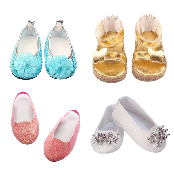 Doll Shoe Bundle #2 - 18"/46cm