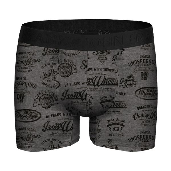 John Frank Men's Boxer-UNDER/Navy