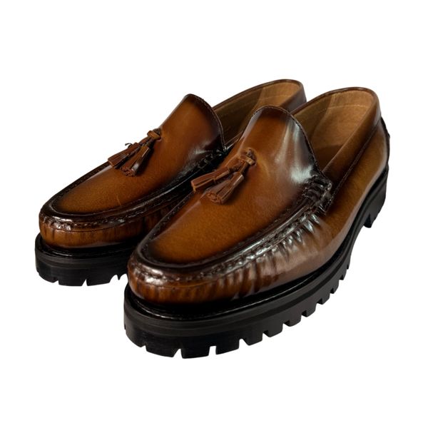 John Drake Leather Men's Formal Moccasin