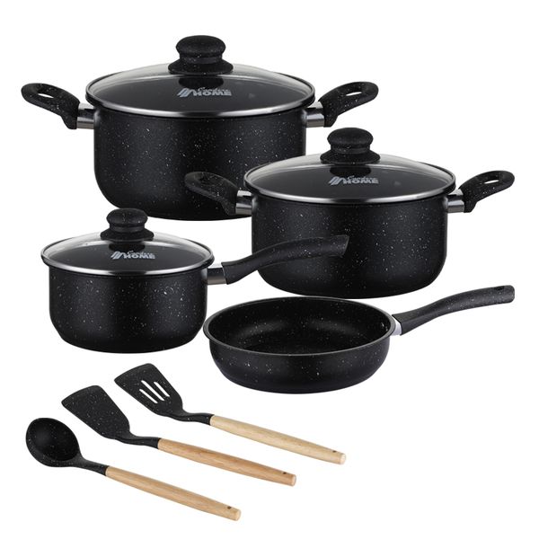 Stainless Steel Cookware Set/Pot Set CDH-029(Black)
