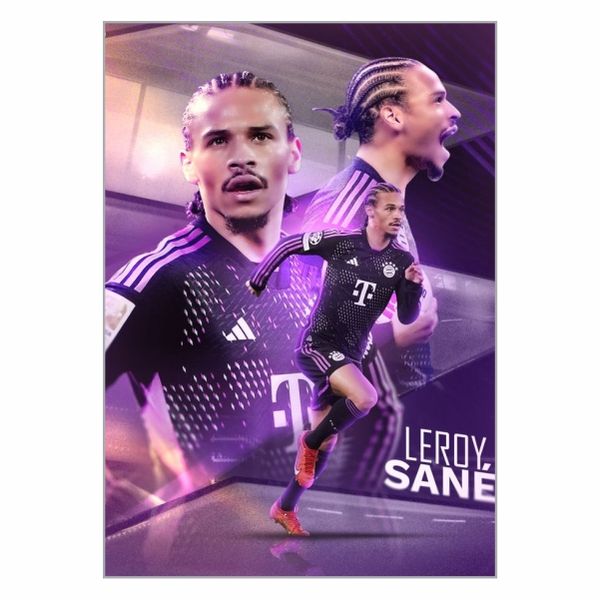 Leroy Sane Bayern Poster - A1