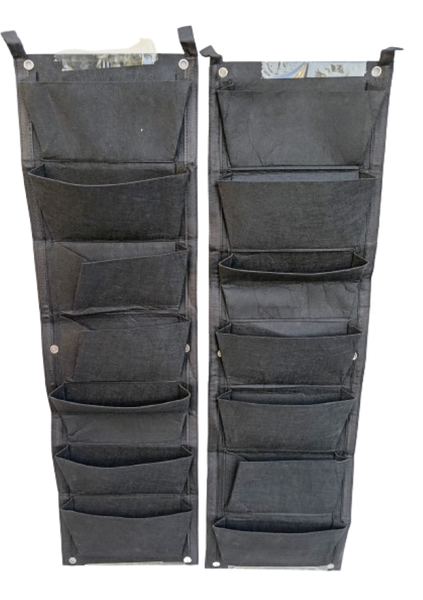 Twin Storage Pack with 14 Pockets ,Super Waterproof and Easy Fold Up