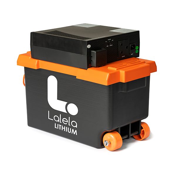 Lalela 1KVA Lithium Inverter Trolley UPS -(600W) 768Wh LiFePO4