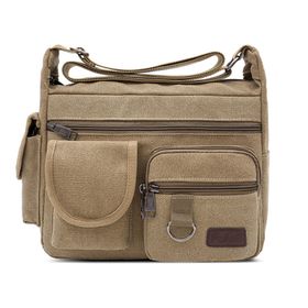 Shoulder Bag - Messenger Bag - Men Crossbody Bag - Vintage Male
