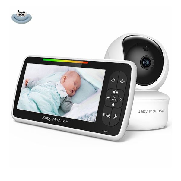 5'' Video Baby Monitor with Audio &amp; Night, Rotation, Wireless 150m