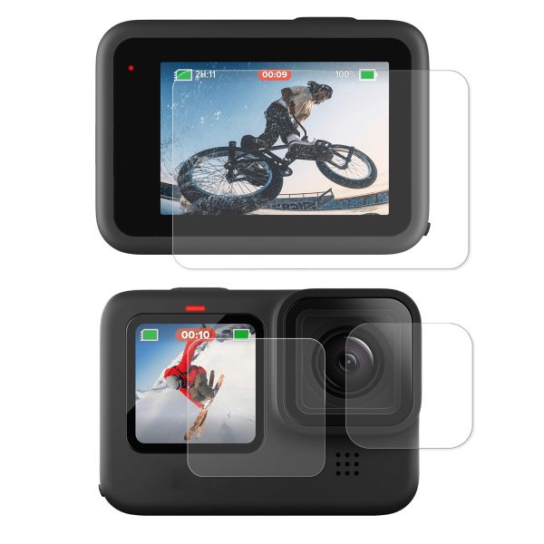 ENKAY 3-in-1 Tempered Glass Screen Protectors For GoPro HERO 10 Black