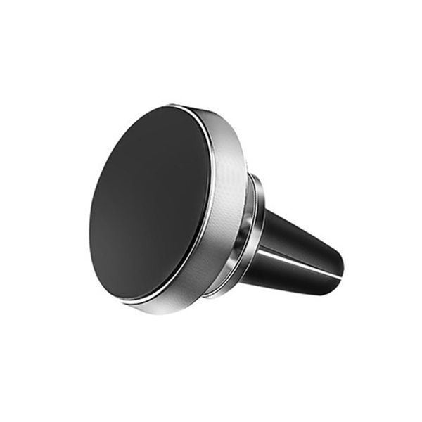 Magnetic Car Mount Cell Phone Holder Stand Air Vent – Silver