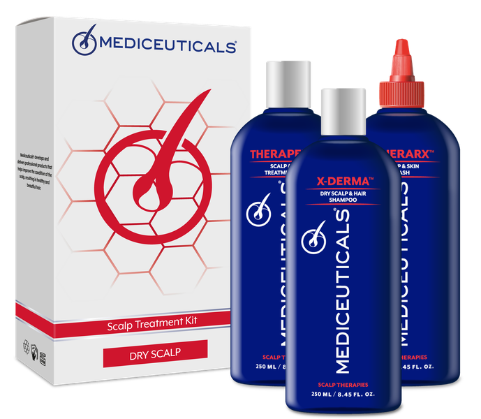 Scalp Treatment Kit For Dry Flaky Itchy Scalp