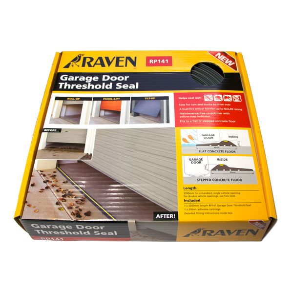Garage Door Threshold Seal 3200mm Raven