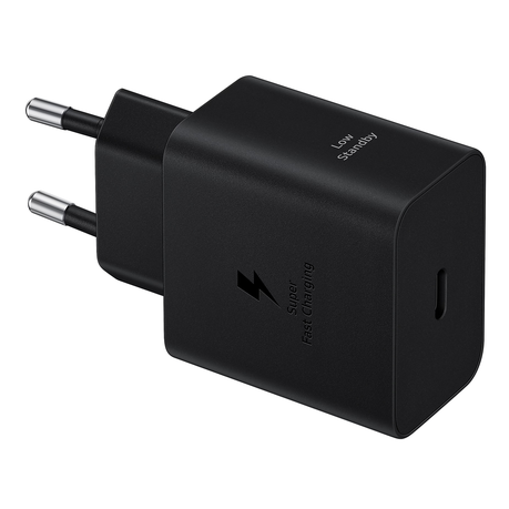 Samsung Original 45W Rapid Charging Power Adapter Without Cable - Black Image