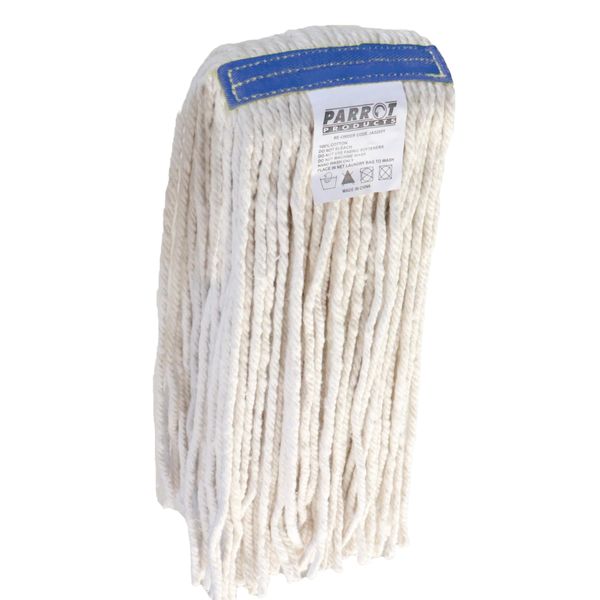 Parrot Products Spaghetti Mop 400g Head Refill - 100% Cotton Colour Coded