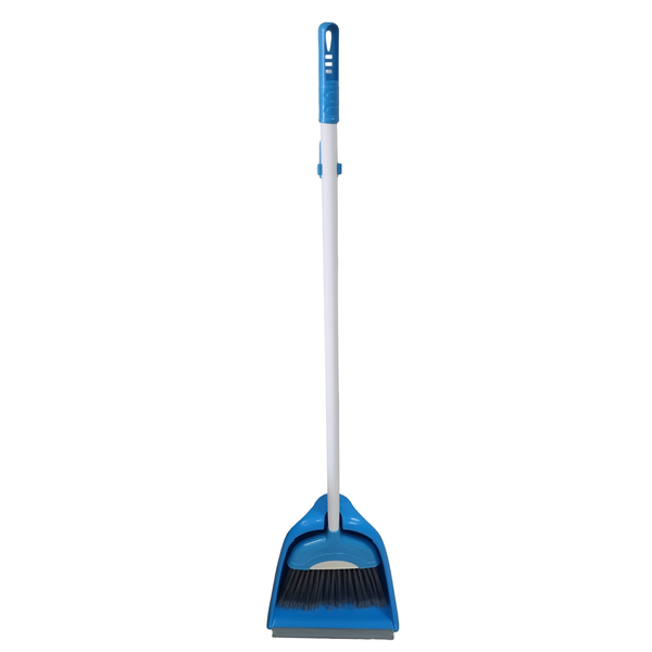 Long Handle Lobby Brush &amp; Scoop (Oval)- Domestic Use