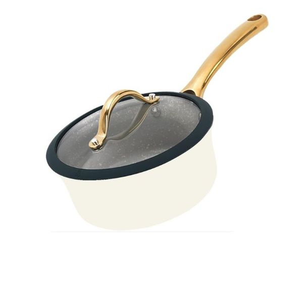 White 2.7l Non-Stick Saucepan 20cm