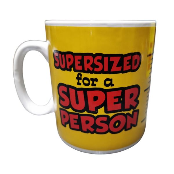 Supersized For A Super Person Jumbo Coffee Mug - 887ml/30oz