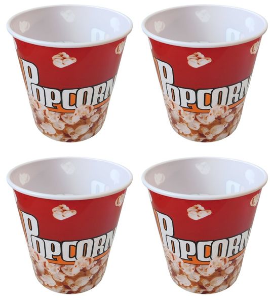Umlozi Popcorn Jumbo Re-Usable Tubs - 4 Pack