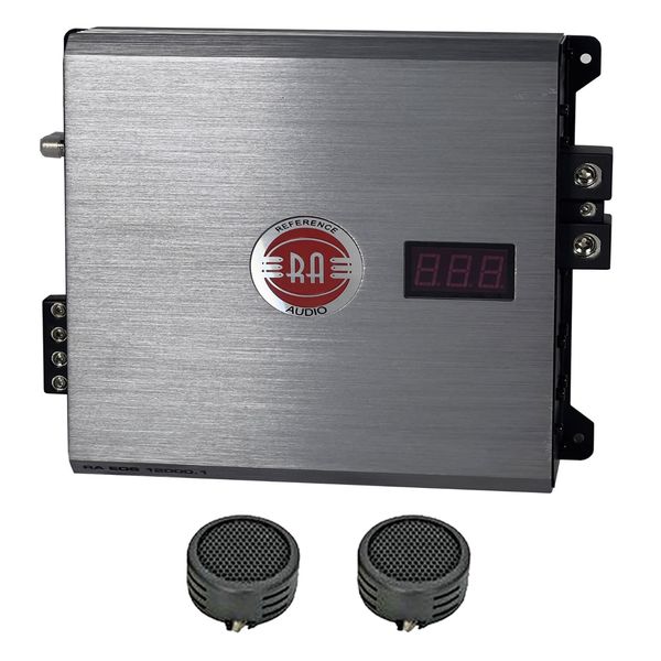 Reference Audio EOS 12000.1 Mono-Block Class-D Amplifier &amp; Evo Tweeters