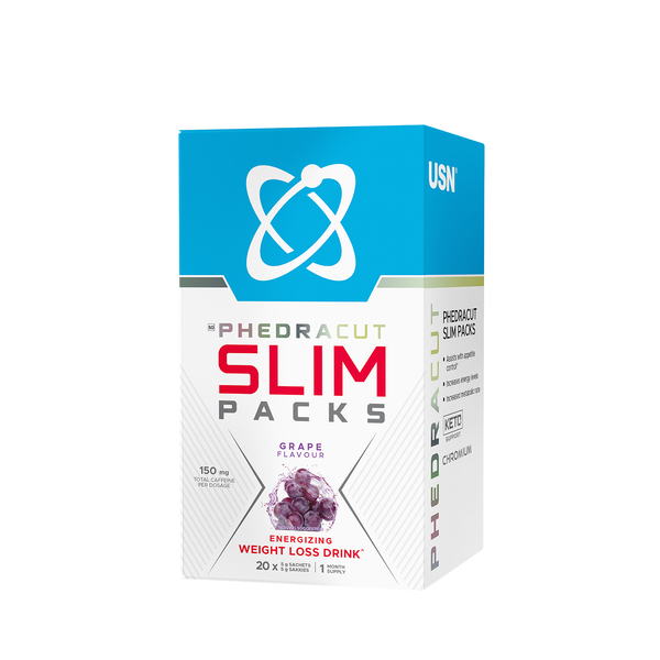 USN Phedra Cut Slimpacks Grape 20 Sachets